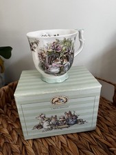 ROYAL DOULTON Bramley Hedge Summer Cup Summer In Box Bone China