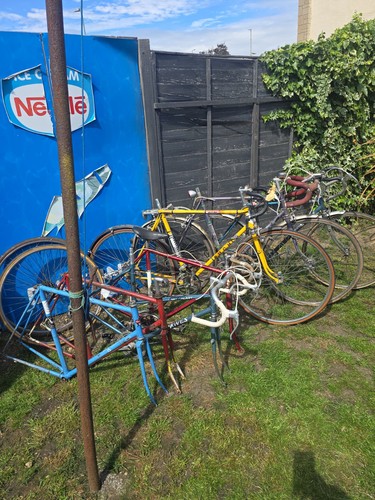 Vintage road bike joblot - vintage,