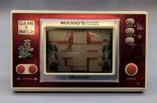 Nintendo Game & Watch Mario's Cement Factory Handheld Vintage Video Game 1983