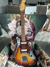 Fender Jaguar JG-66 Crafted In Japan 1999-2002 In Sunburst Electric Guitar