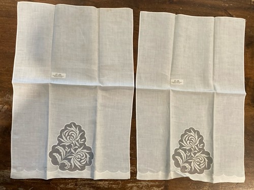Vtg atq linen cutwork - vtg/atq~linen, cutwork~