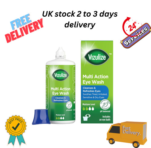 Vizulize multi action eye wash - multi,
