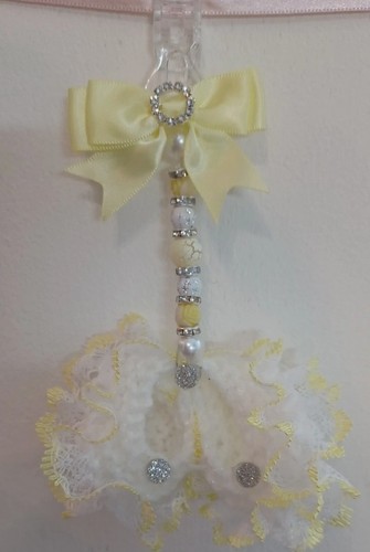 Pale yellow and white - pale,