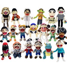 60cm Jeffy Hat Hand Puppet Jeffy dad mum Puppets Plush Toy Stuffed Doll Kid Gift