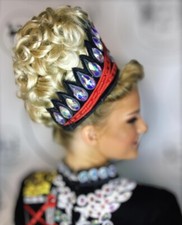 Elsa irish dancing - dancing, wig