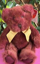 RUSS BEAR  From The Past ‘Tinker’  20cm Red Teddy Bear Soft Toy Plush  VGC BNWT