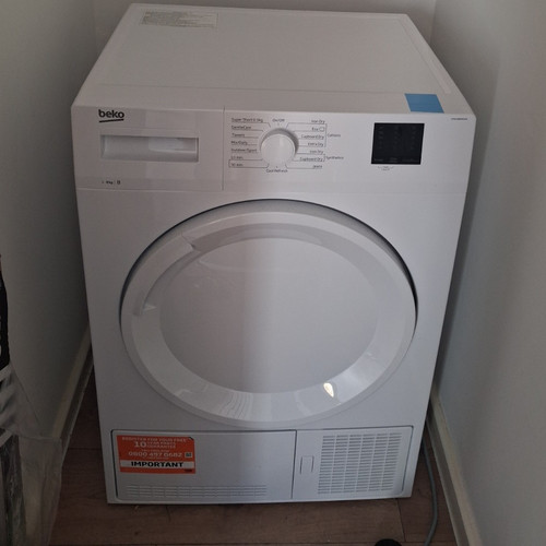 Beko white front - white, front-loading