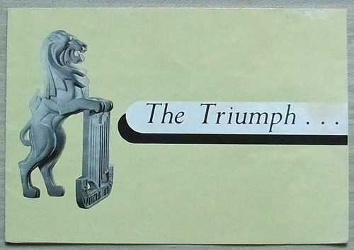 Triumph renown saloon car - renown,