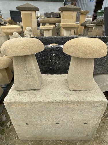 Pair cotswold stone garden - of,