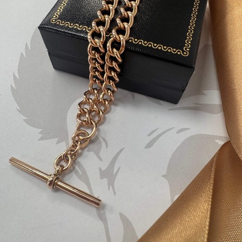 9ct rose gold - gold, chain