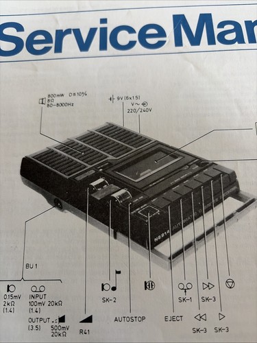 M2214 philips tape cassette - philips,