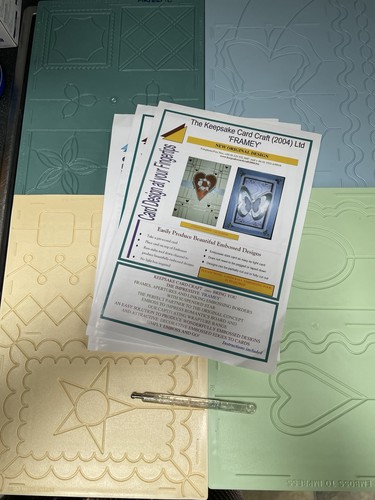 Embossing set boards 4 - ×,