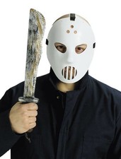 Hockey Mask and Machete Set