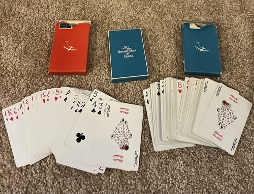 Lot decks of vintage - of,