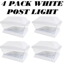 4 White 4 x LIKEPOW Solar LED