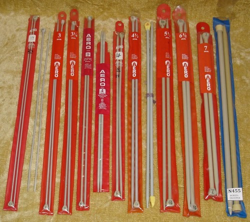13x pairs knitting needles - 13x,