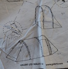 tent 4 man Blizzard 4 grey