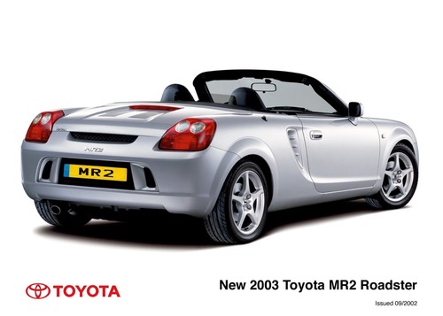 2003 toyota mr2 roadster - toyota, press