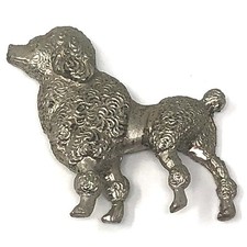 Vtg PARTI POODLE Dog Cast