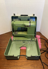 Green Elna Supermatic Sewing