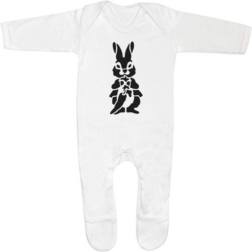 Rabbit with carrot baby - with,