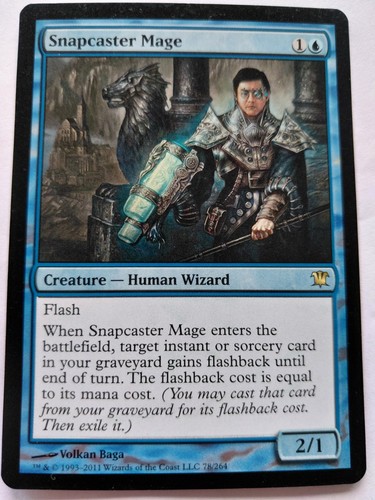 Snapcaster mage foil - snapcaster, ex