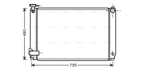 Ava coolant radiator - ava,