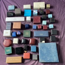 Job Lot of Vintage & Modern Jewellery Boxes / Containers Pandora H Samuel Bundle