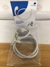 Croydex Secura Bath & Shampoo Spray: Bath Tap Shower Hose Single