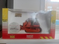 Fiat Hitachi Bull Dozer FD 175 Diecast Model 1:32 Scale Ros Travaux Agri