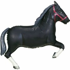 Black Horse Shaped 34 Inch