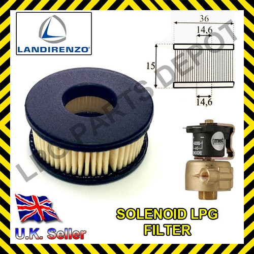 Lpg landirenzo solenoid filter - lpg,