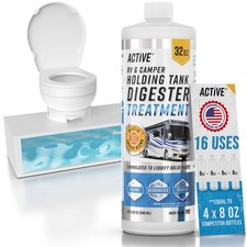 RV Black Tank Treatment Toilet