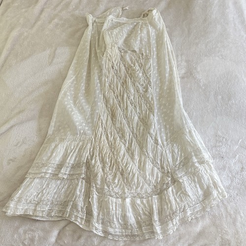 Antique 1800 white - white, lace