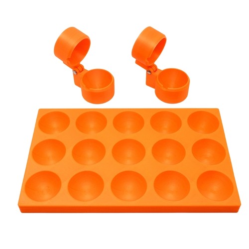 Grades plastic sphere cake - plastic,