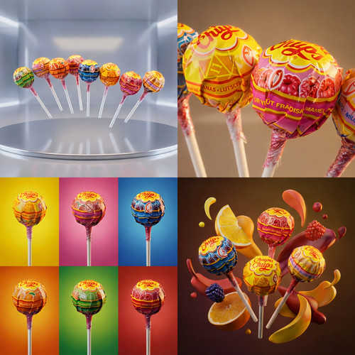 100x chupa chups - chupa, lollipops