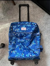 Cath Kidston Blue Floral Suitcase Travel Luggage Case