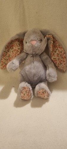 B30 easter bunny floral ears - easter,