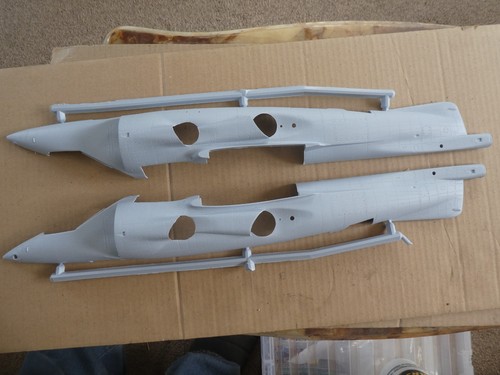 Airfix harrier scale body - 1/24,