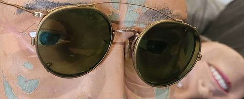 Vintage american optical - optical, round