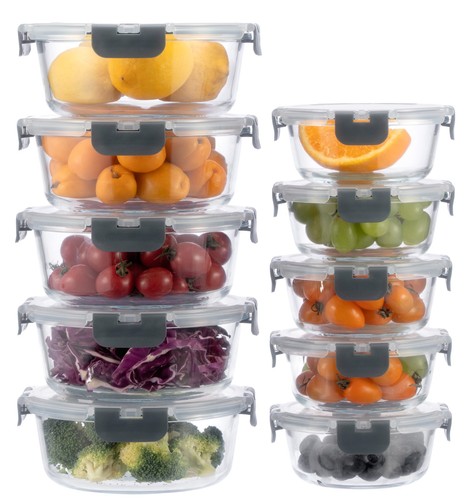 Leom glass food - glass, storage