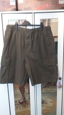 Mens Khaki Shorts Large New