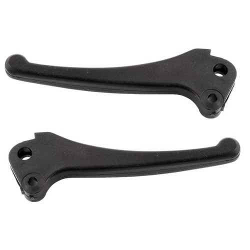 Pair black brake and clutch - pair,