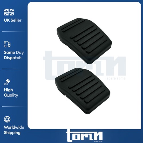 Brake pedal pad rubbers for - 2x,