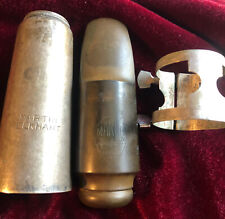 MARTIN/ELKHART HANDCRAFT VINTAGE ALTO MOUTHPIECE-LIG+ORIGINAL CAP-GOOD CONDITION