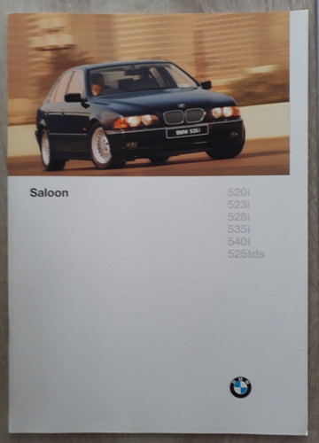 Bmw series saloon e39 - saloon,