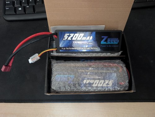 Zeee 100c 5200mah 2s rc - 100c,