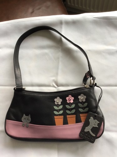 Ciccia small black pink bag - ciccia,