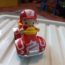 Ryans World Racer: Ryans Pizza Delivery Quad Bike Scooter Red 3.5” VGC