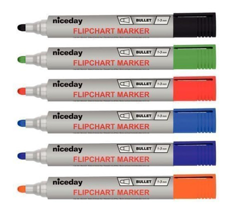 Flipchart marker pens set of - set,